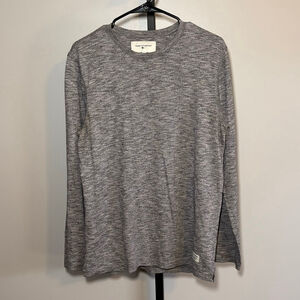 Men's Modern Amusement Gray Long Sleeve Tee M